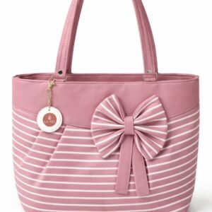 Beautiful Bow Medium Size Tote bag for girls