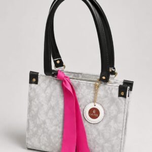 Medium Size Tote bag with Satin