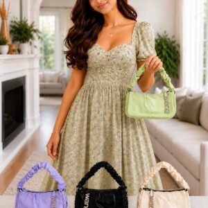Beautiful Ruffle Sling Bag