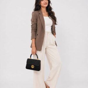 Beautiful and Elegant Black Korean Sling Bag